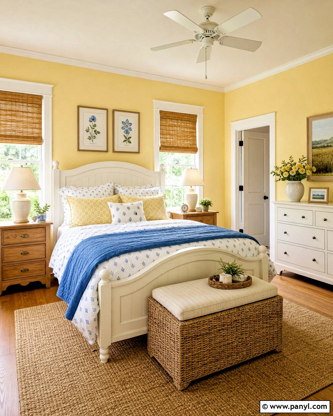 Butter Yellow Bedroom Paint Colors - 20 room colour ideas bedroom paint colors