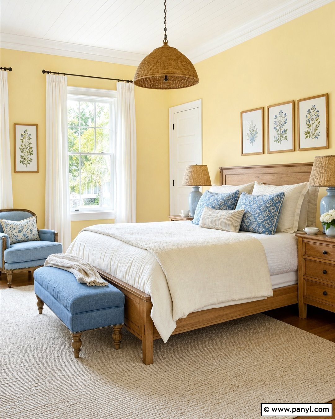 Butter Yellow Bedroom Walls - 30 room wall color ideas bedrooms