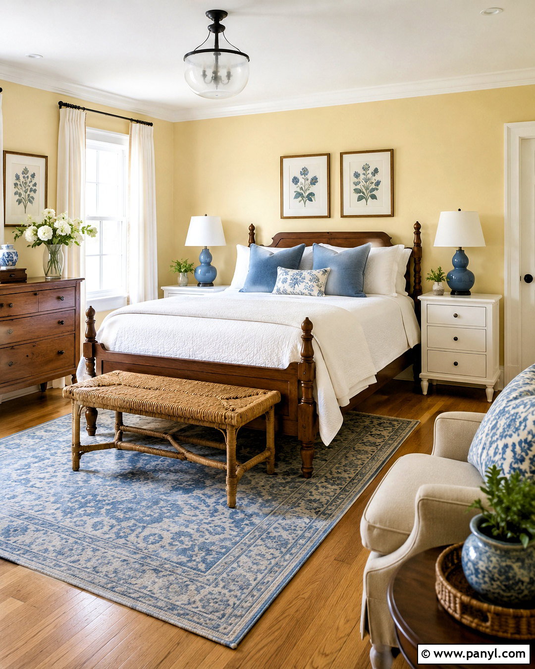 Butter Yellow Bedroom Walls - 35 Wall Color Ideas Bedroom Paint Ideas