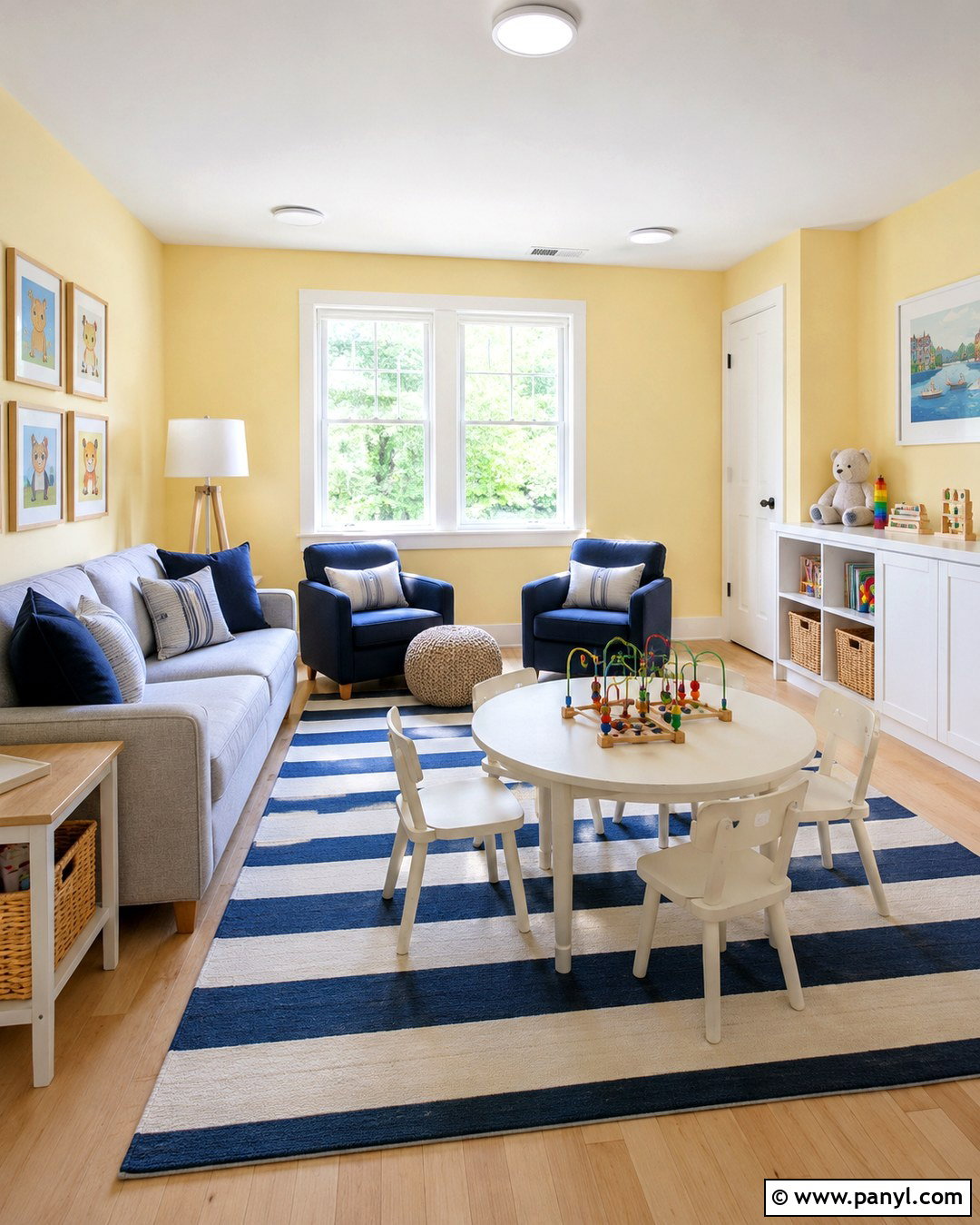 Butter Yellow Bonus Room Walls - 20 Bonus Room Wall Color Ideas