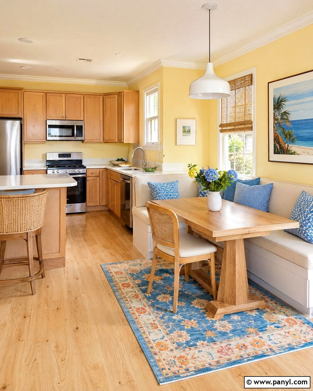 Butter Yellow Condo Wall Color - 20 Condo Wall Colors