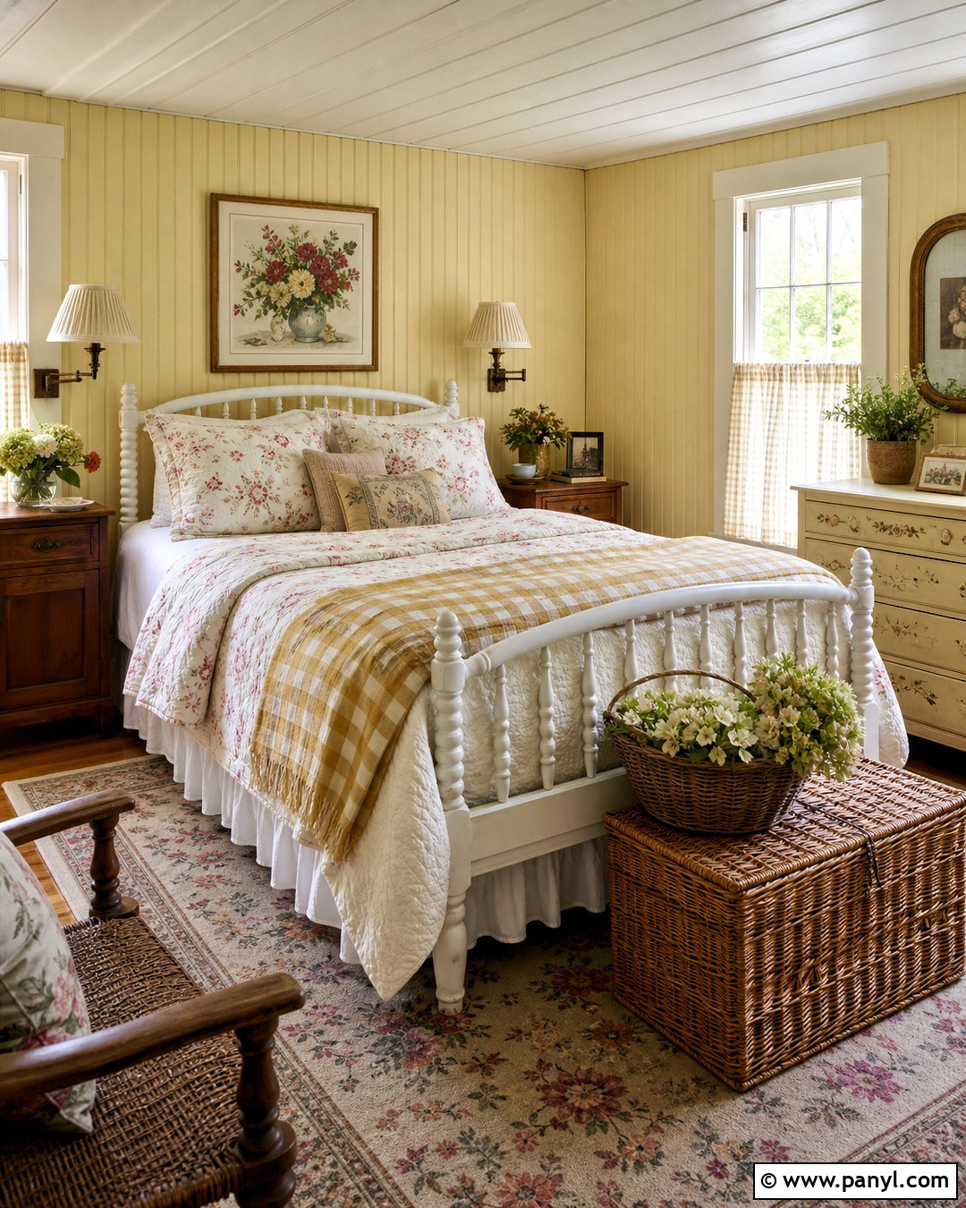 Butter Yellow Cottage Bedroom - 20 butter yellow bedroom ideas