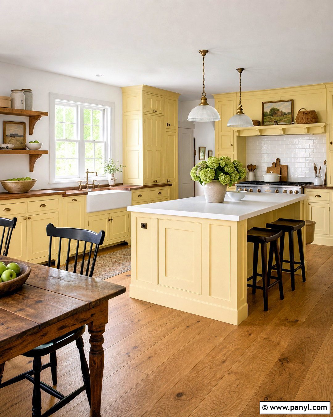 Butter Yellow Farmhouse Kitchen - 20 butter yellow kitchen ideas