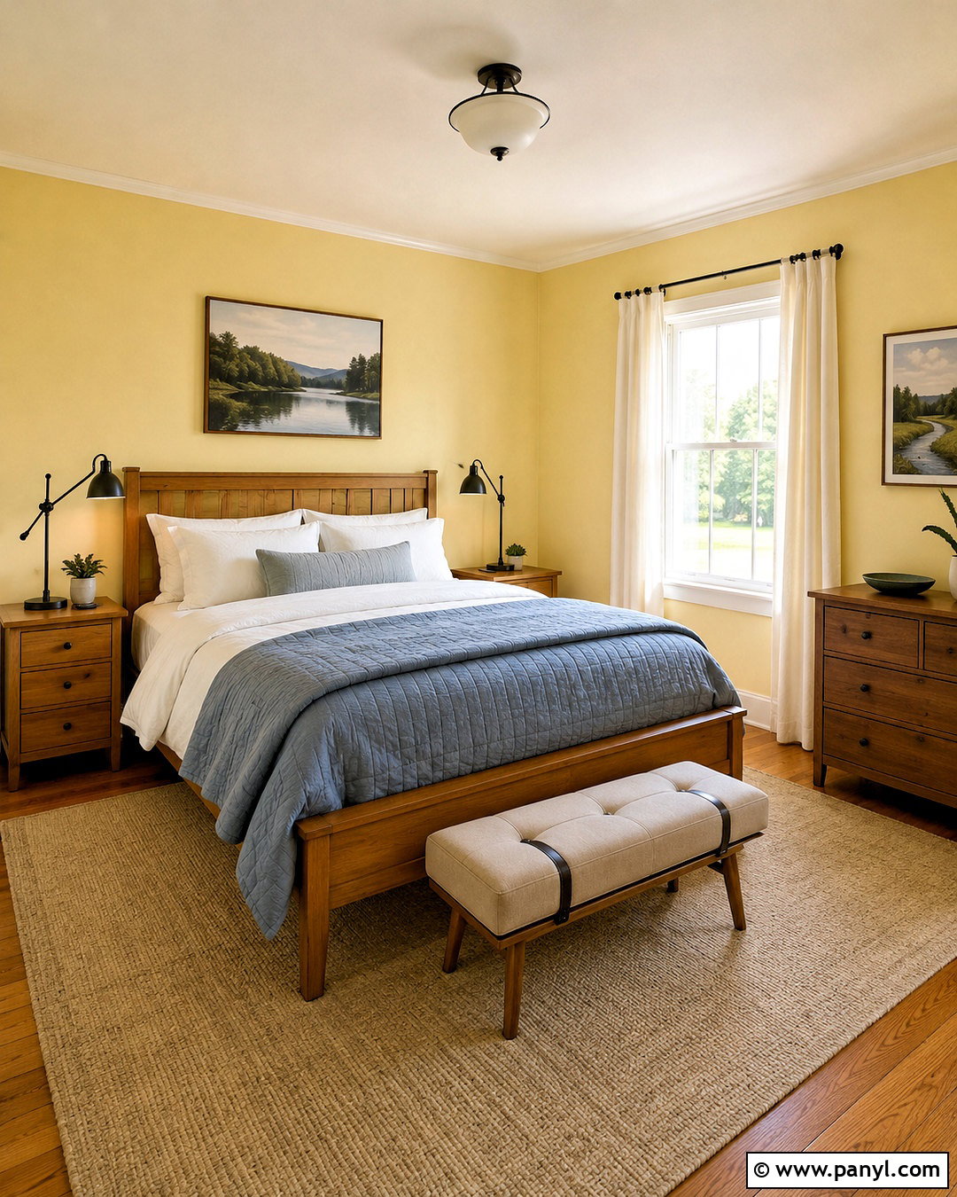 Butter Yellow Guest Room Walls - 40 butter yellow walls