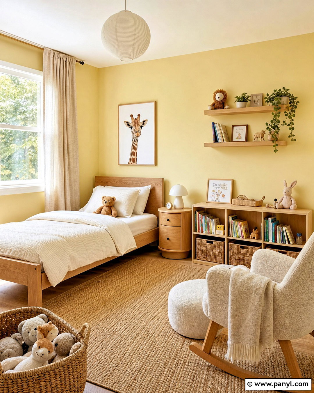 Butter Yellow Kids Room - 20 yellow kids rooms