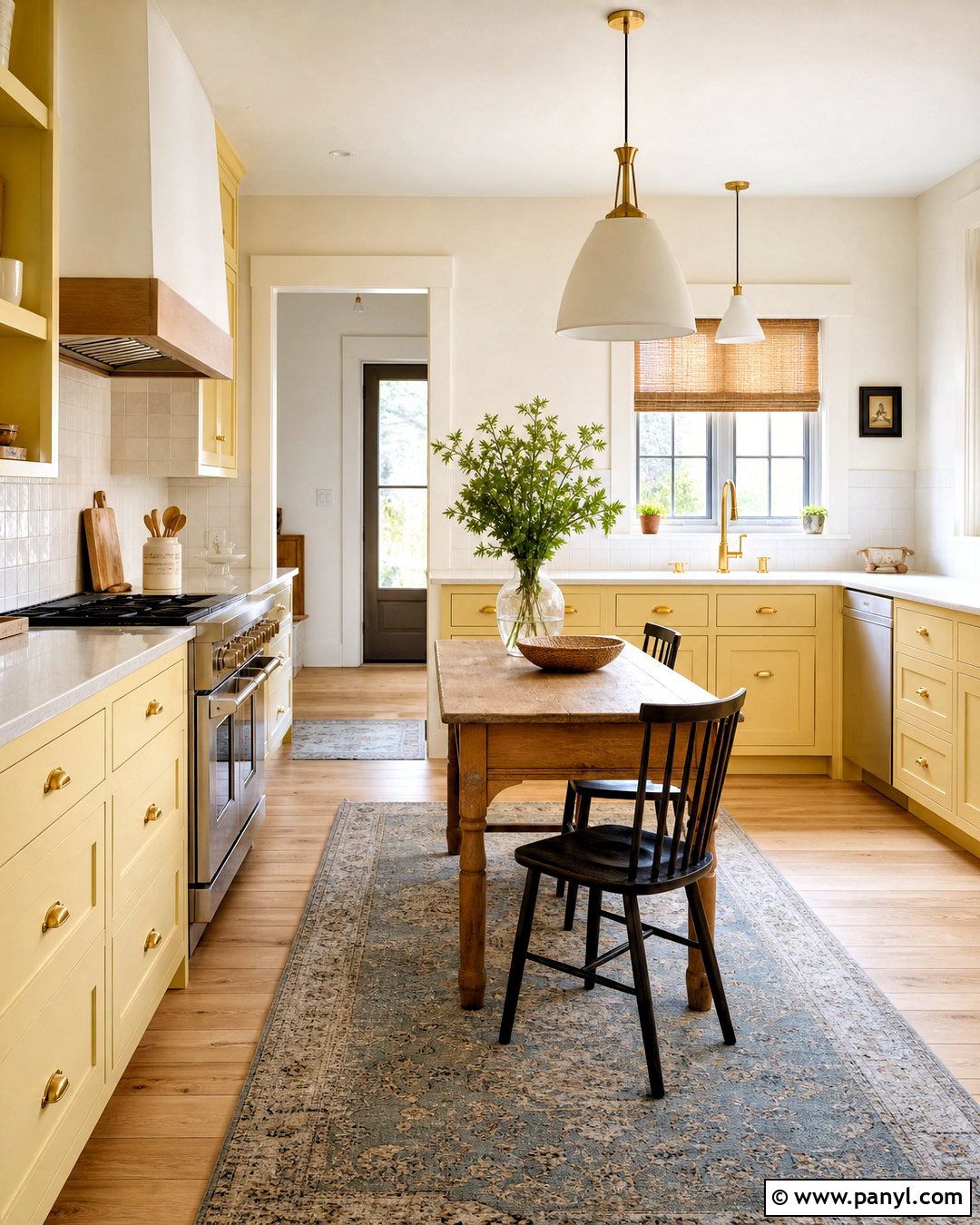 Butter Yellow Kitchen - 20 warm kitchen colors