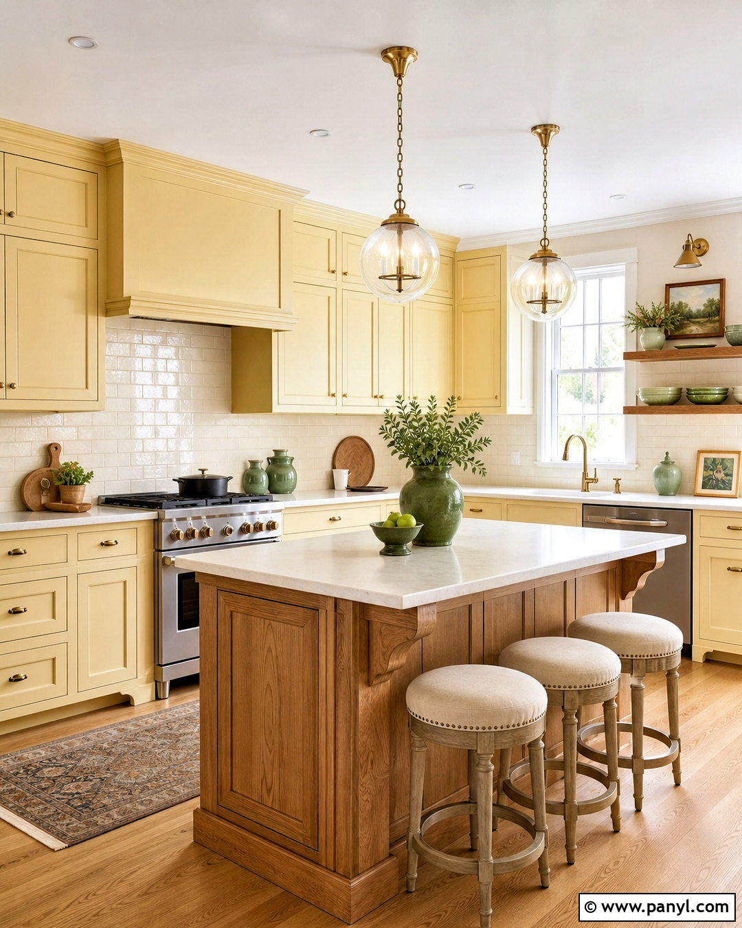 Butter Yellow Kitchen Cabinets - 20 kitchen color yellow ideas