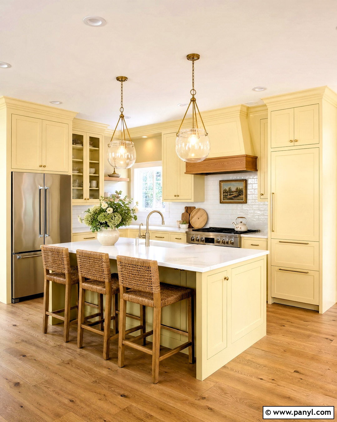 Butter Yellow Kitchen Cabinets - 20 yellow kitchen ideas