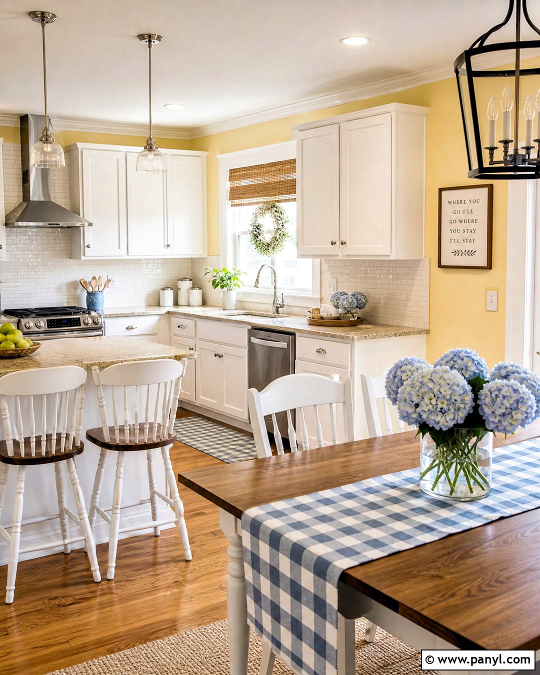 Butter Yellow Kitchen Paint - 20 kitchen paint colors with white cabinets