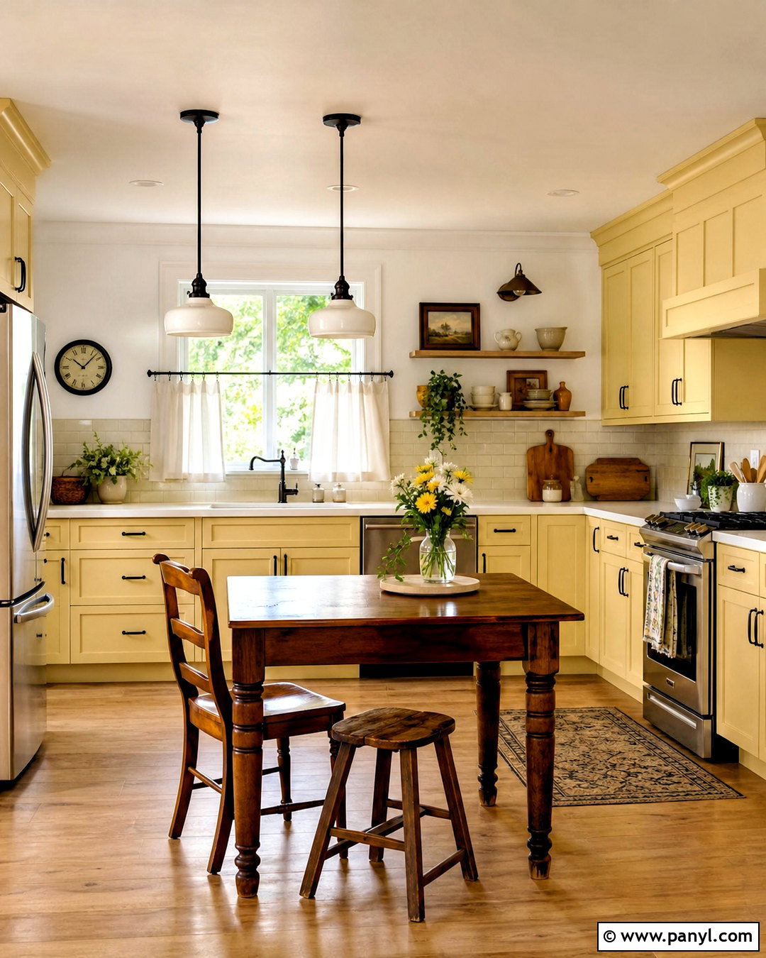 Butter Yellow Kitchen Paint - 20 kitchen paint colours