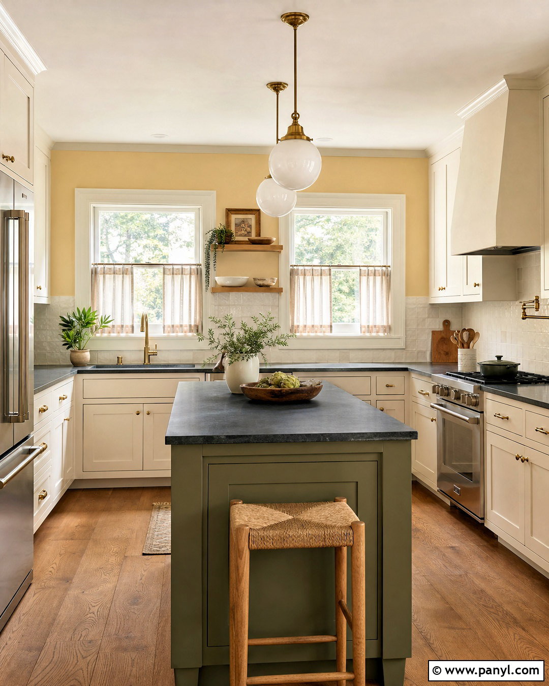 Butter Yellow Kitchen Paint - 20 latest paint trends