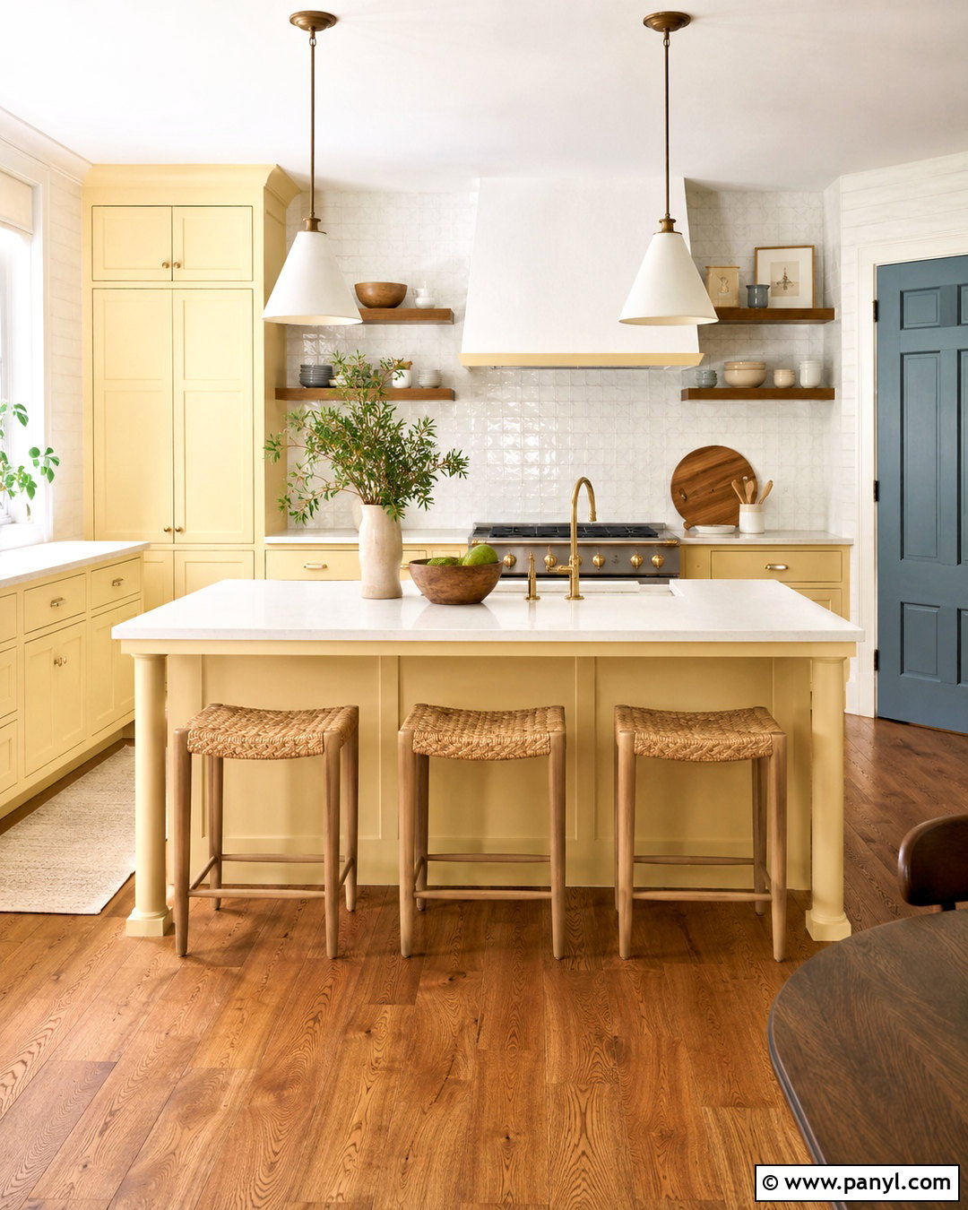 Butter Yellow Kitchen Paint Color - 20 paint color trends