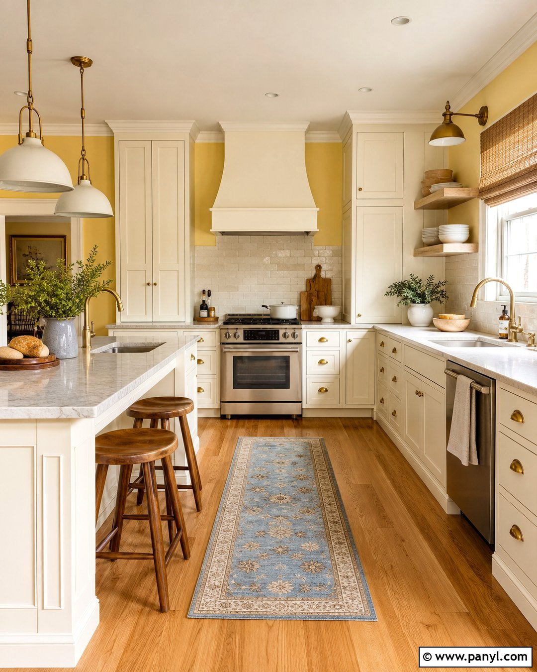 Butter Yellow Kitchen Wall Color - 50 wall colour ideas