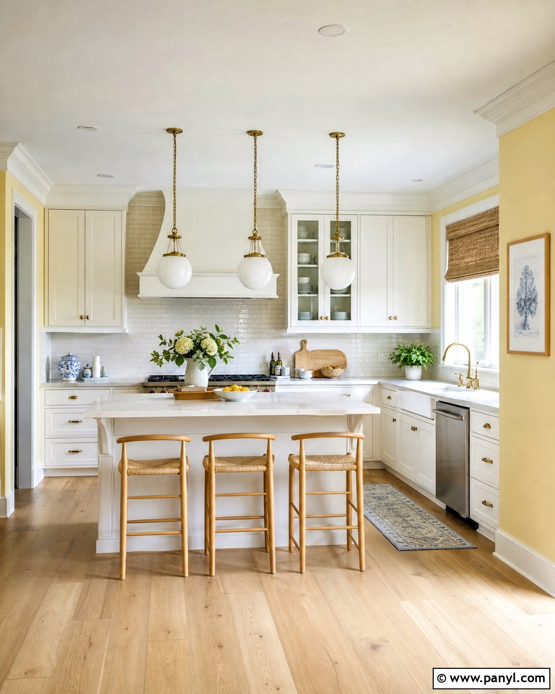 Butter Yellow Kitchen Wall Colors - 20 inside painting ideas wall colors