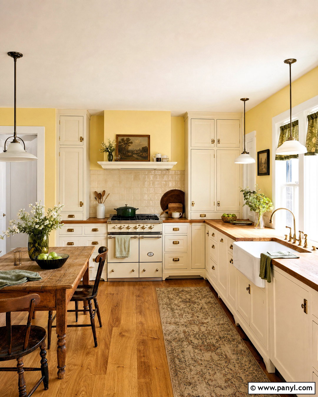 Butter Yellow Kitchen Walls - 20 kitchen paint colors for walls