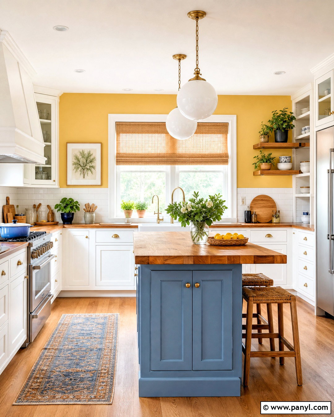 Butter Yellow Kitchen Walls - 20 kitchen wall paint colors