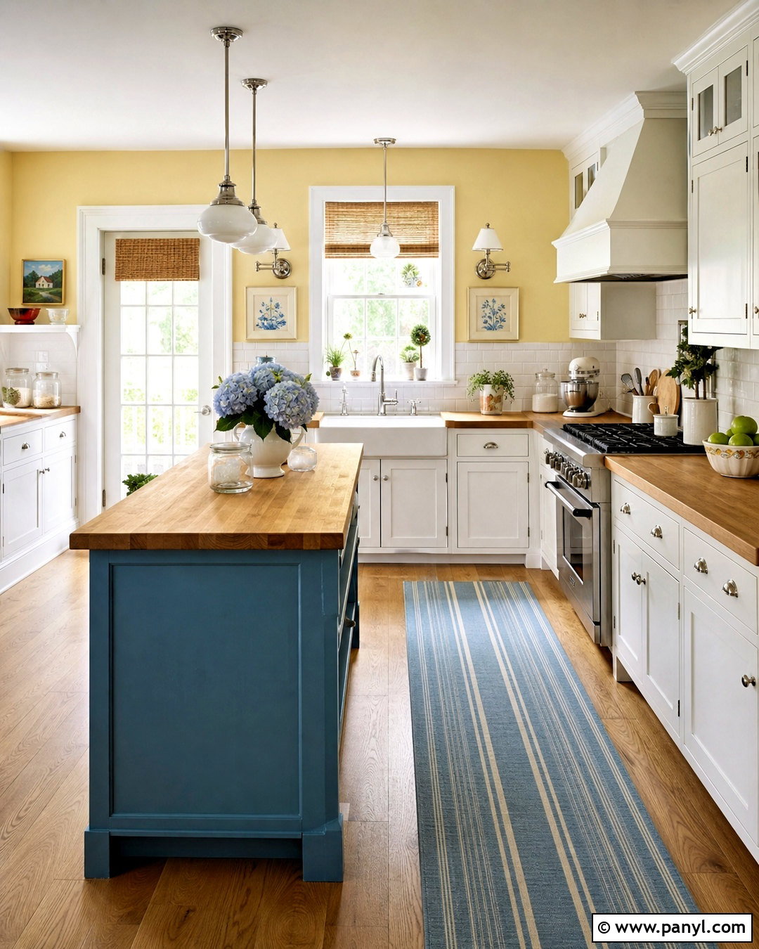 Butter Yellow Kitchen Walls - 20 kitchen walls paint ideas