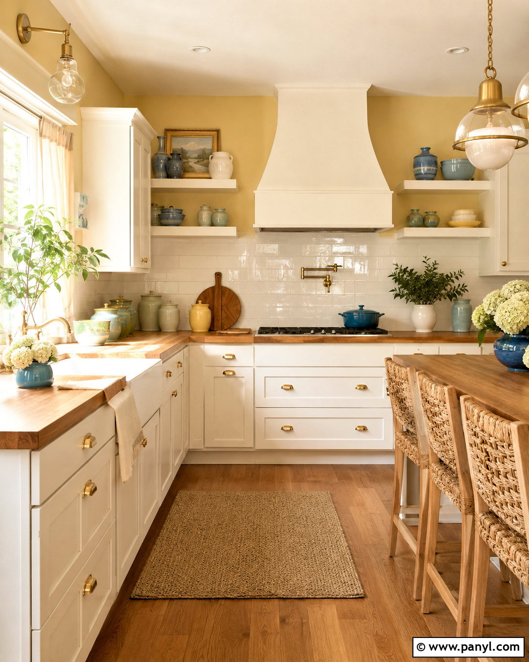 Butter Yellow Kitchen Walls - 20 paint interior walls