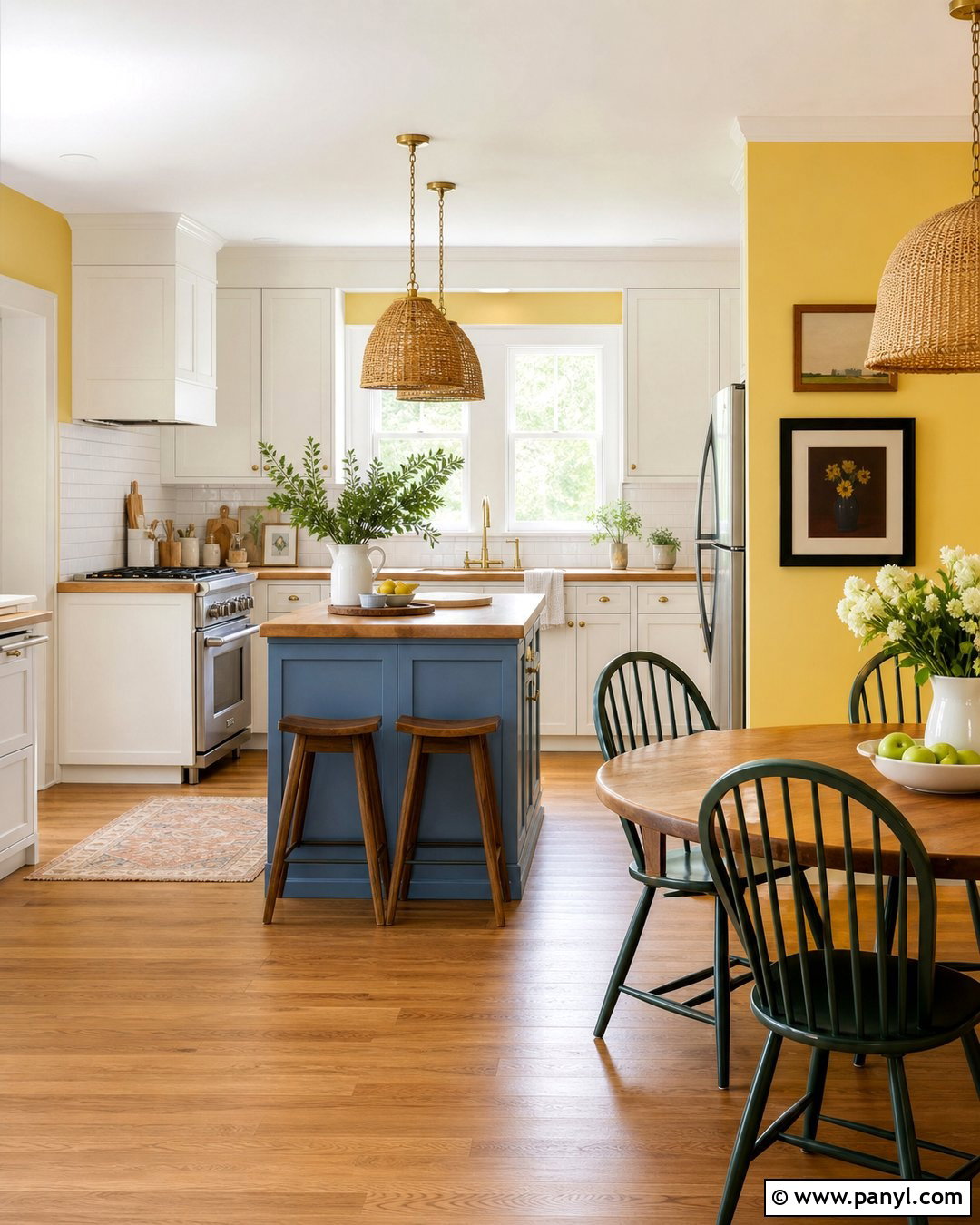 Butter Yellow Kitchen Walls - 35 Paint Colors For Kitchen Walls