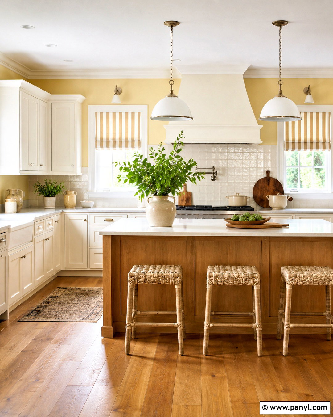 Butter Yellow Kitchen Walls - 40 kitchen colors for walls