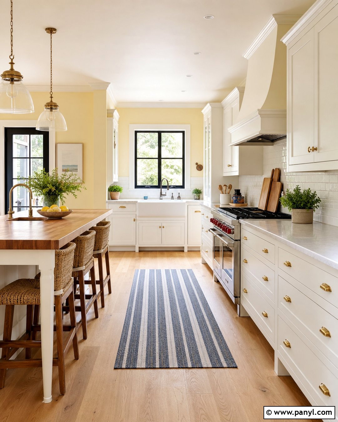 Butter Yellow Kitchen Walls - 50 home wall colour ideas