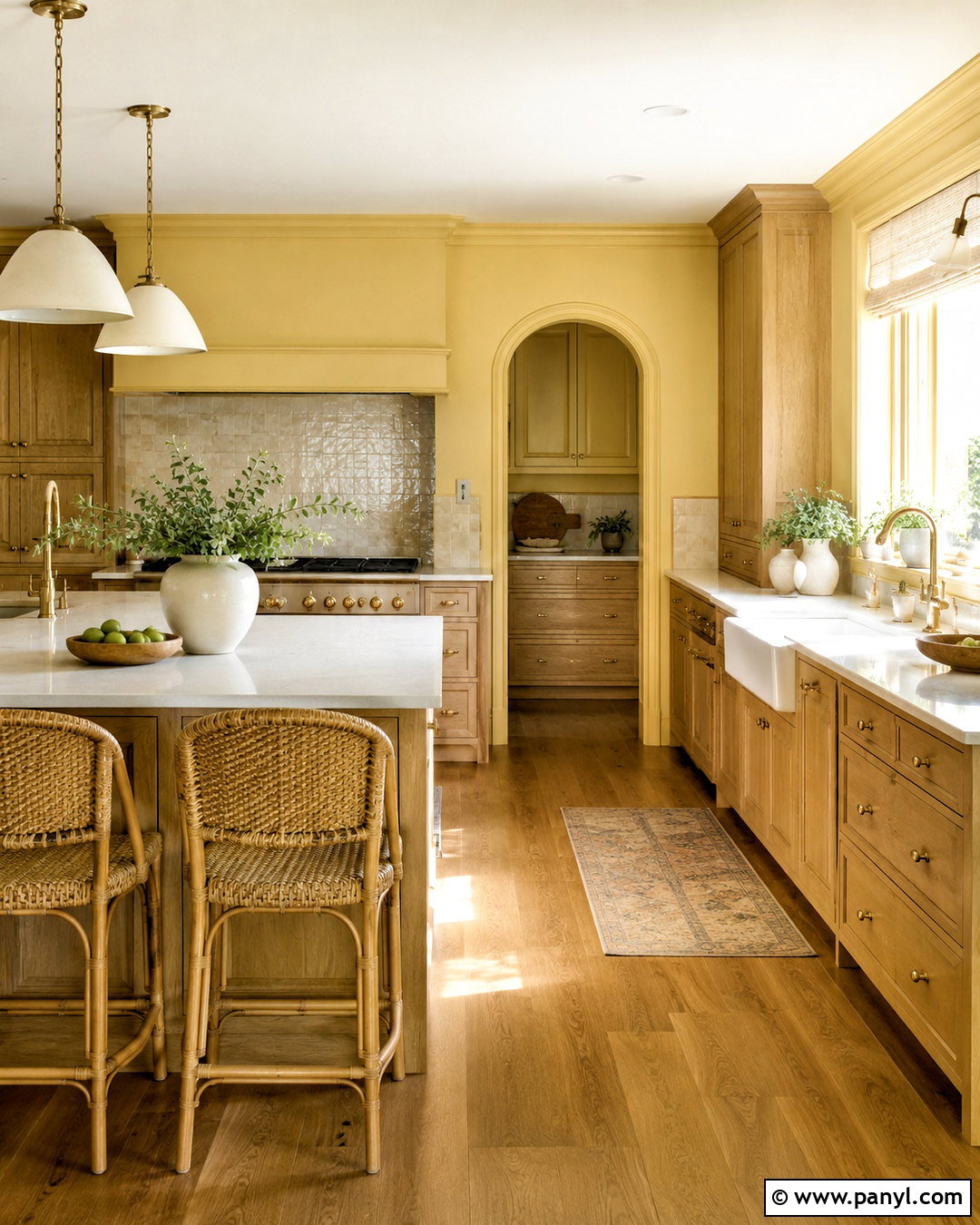 Butter Yellow Kitchen Walls And Trim - 35 trim and walls same color ideas