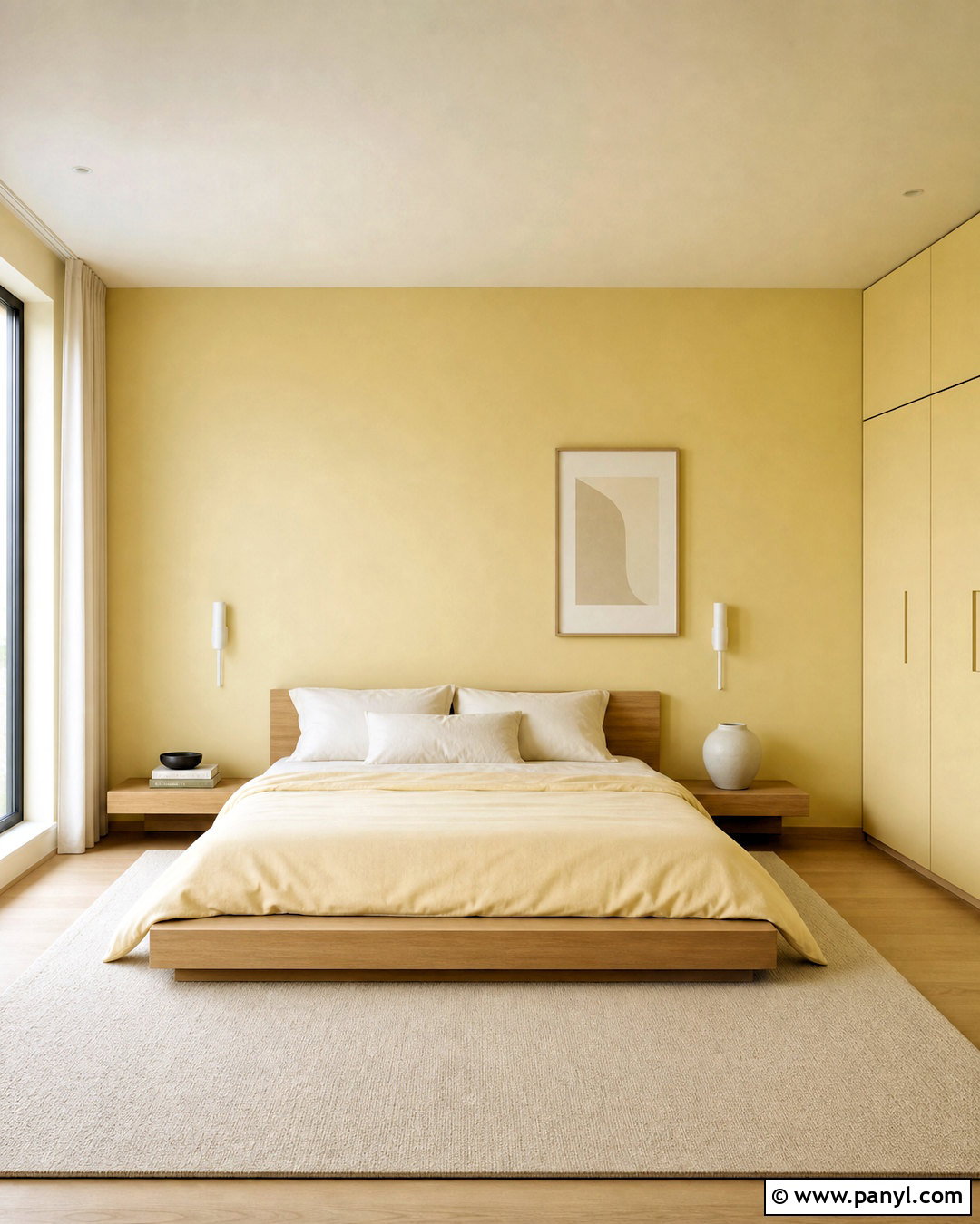 Butter Yellow Minimalist Bedroom - 20 butter yellow bedroom ideas