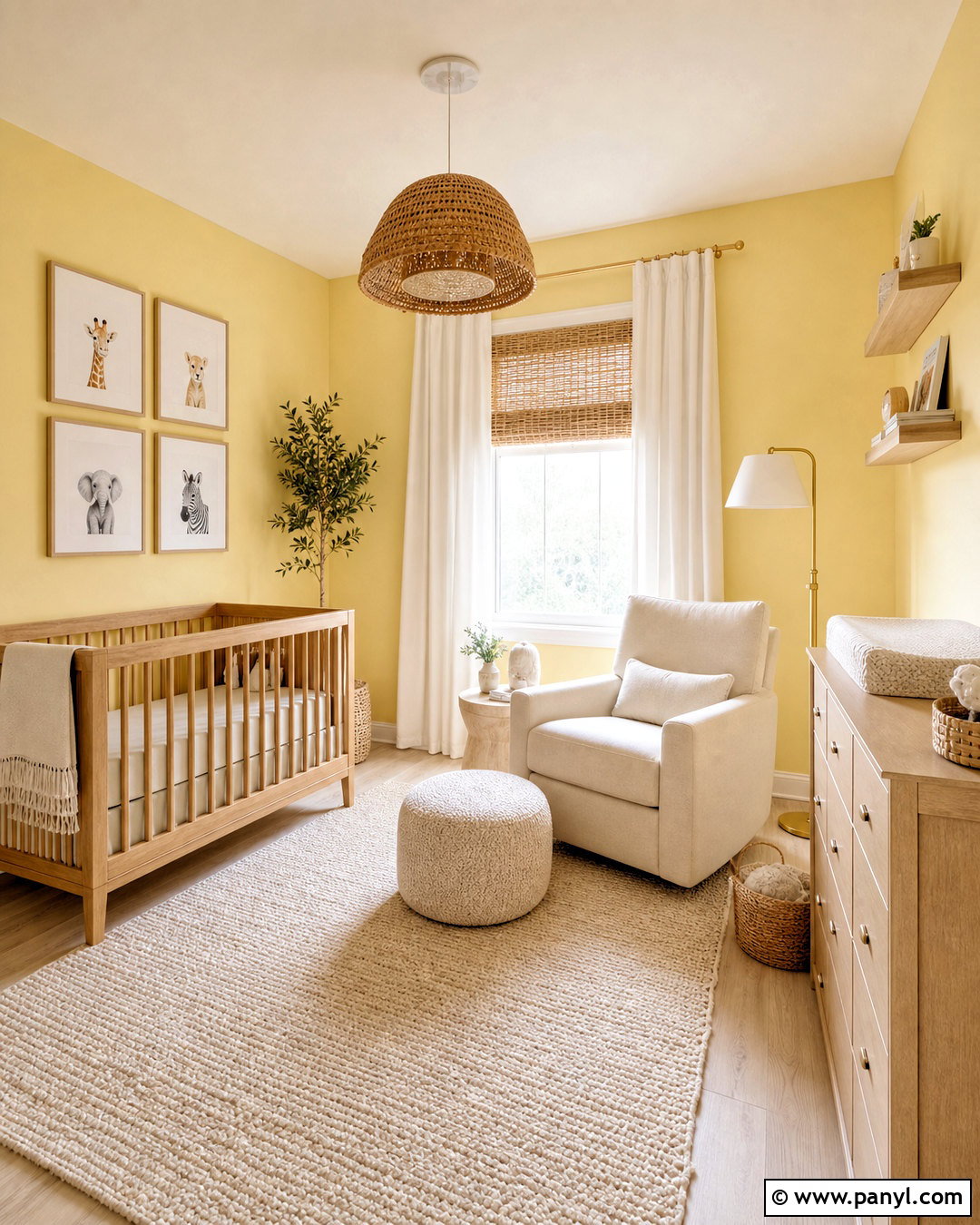 Butter Yellow Nursery - 20 yellow nursery ideas