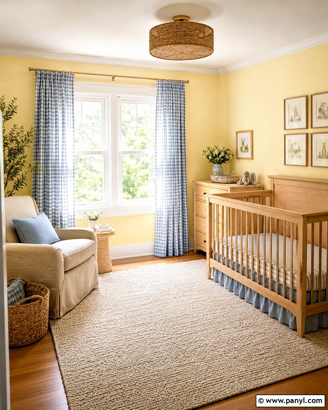 Butter Yellow Nursery Palette - 20 nursery color palette ideas