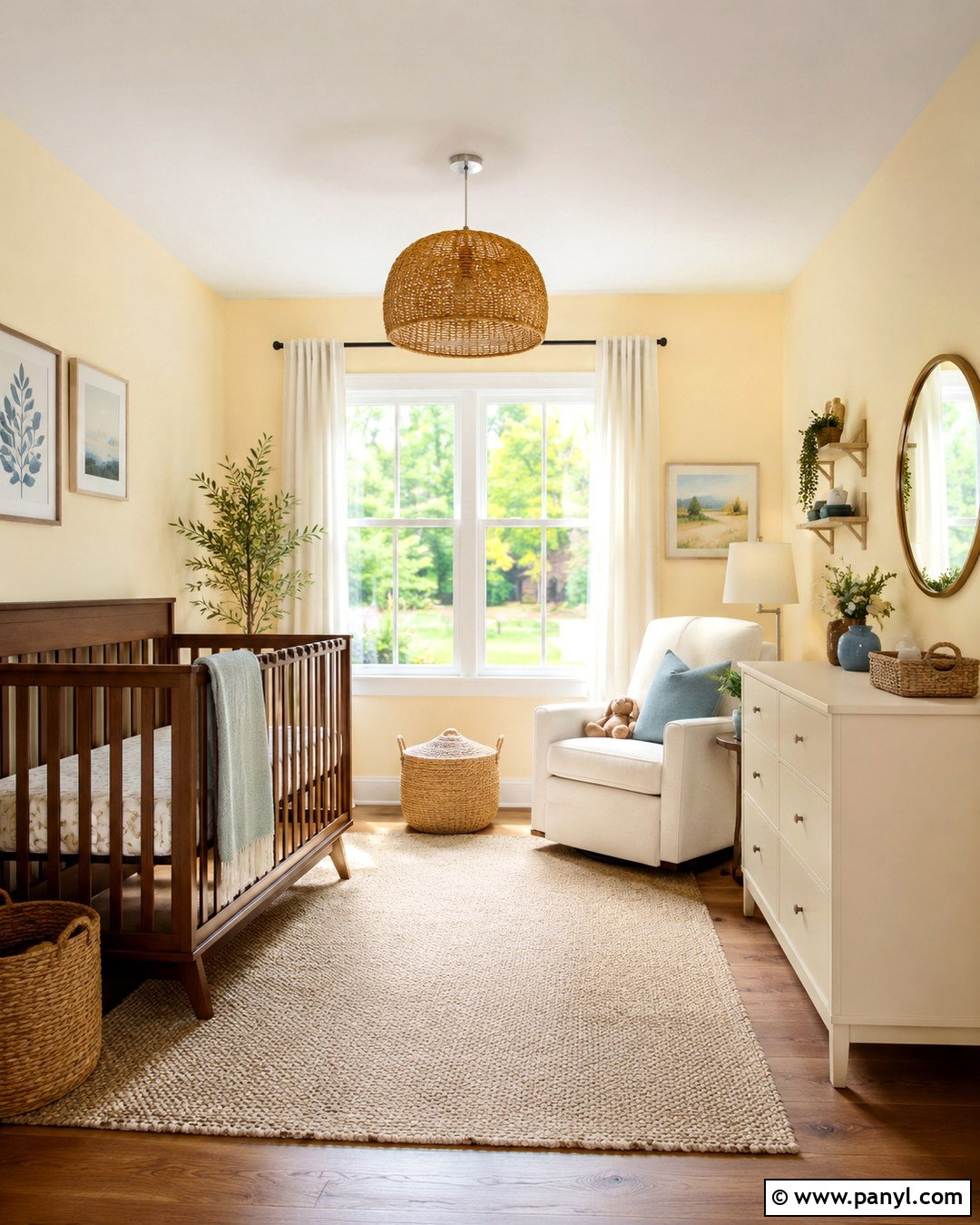 Butter Yellow Nursery Walls - 20 Baby Nursery Wall Colors