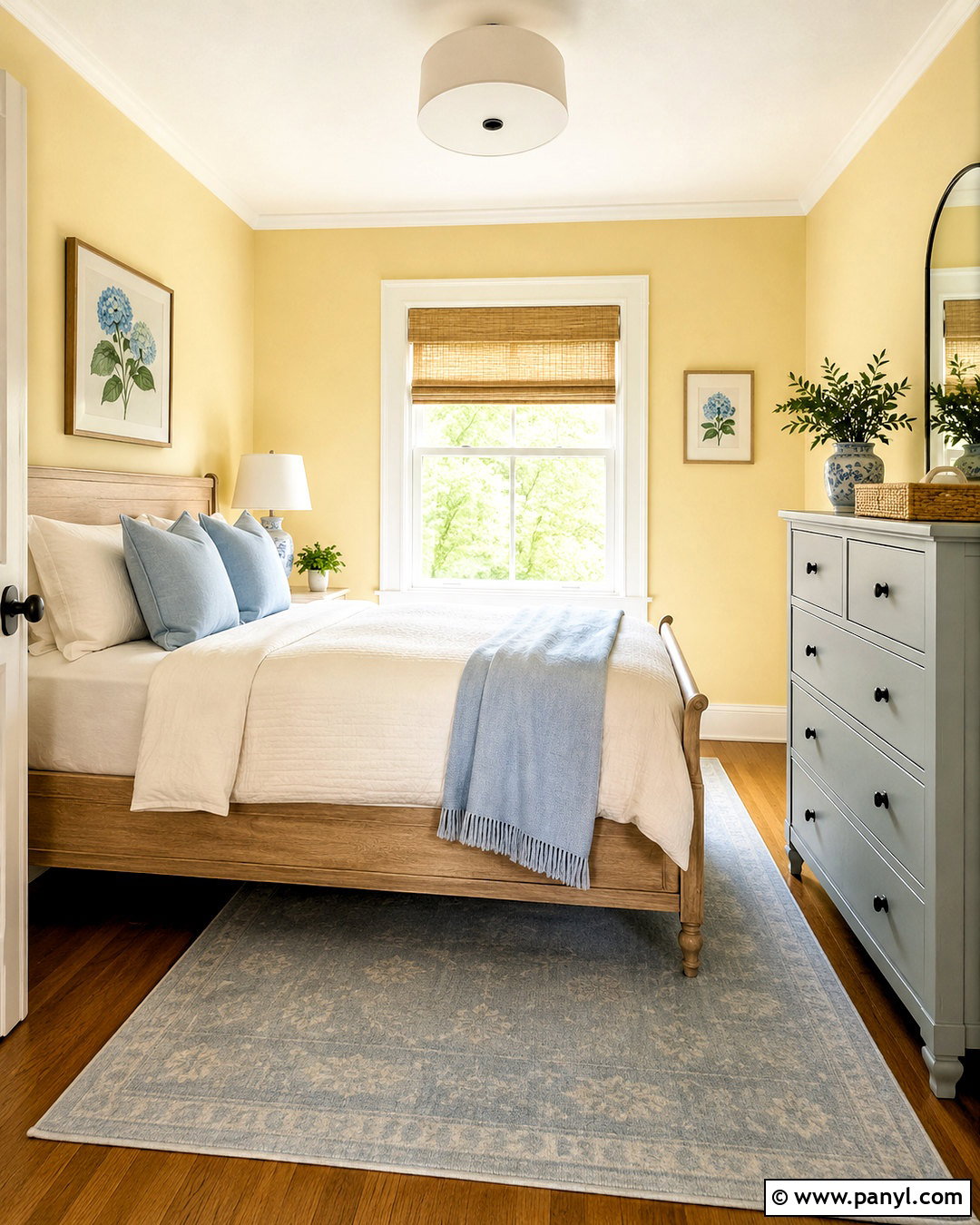 Butter Yellow Paint for Small Bedrooms - 20 paint colors for small bedrooms