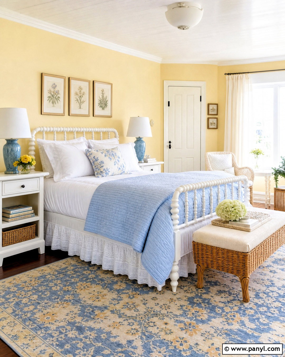 Butter Yellow Pastel Bedroom - 20 pastel colour bedroom ideas