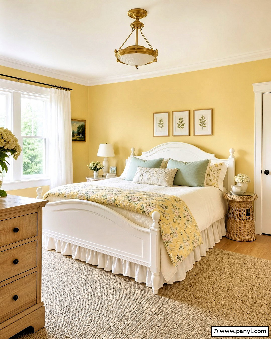 Butter Yellow Pastel Bedroom - 20 bedroom pastel colors room ideas