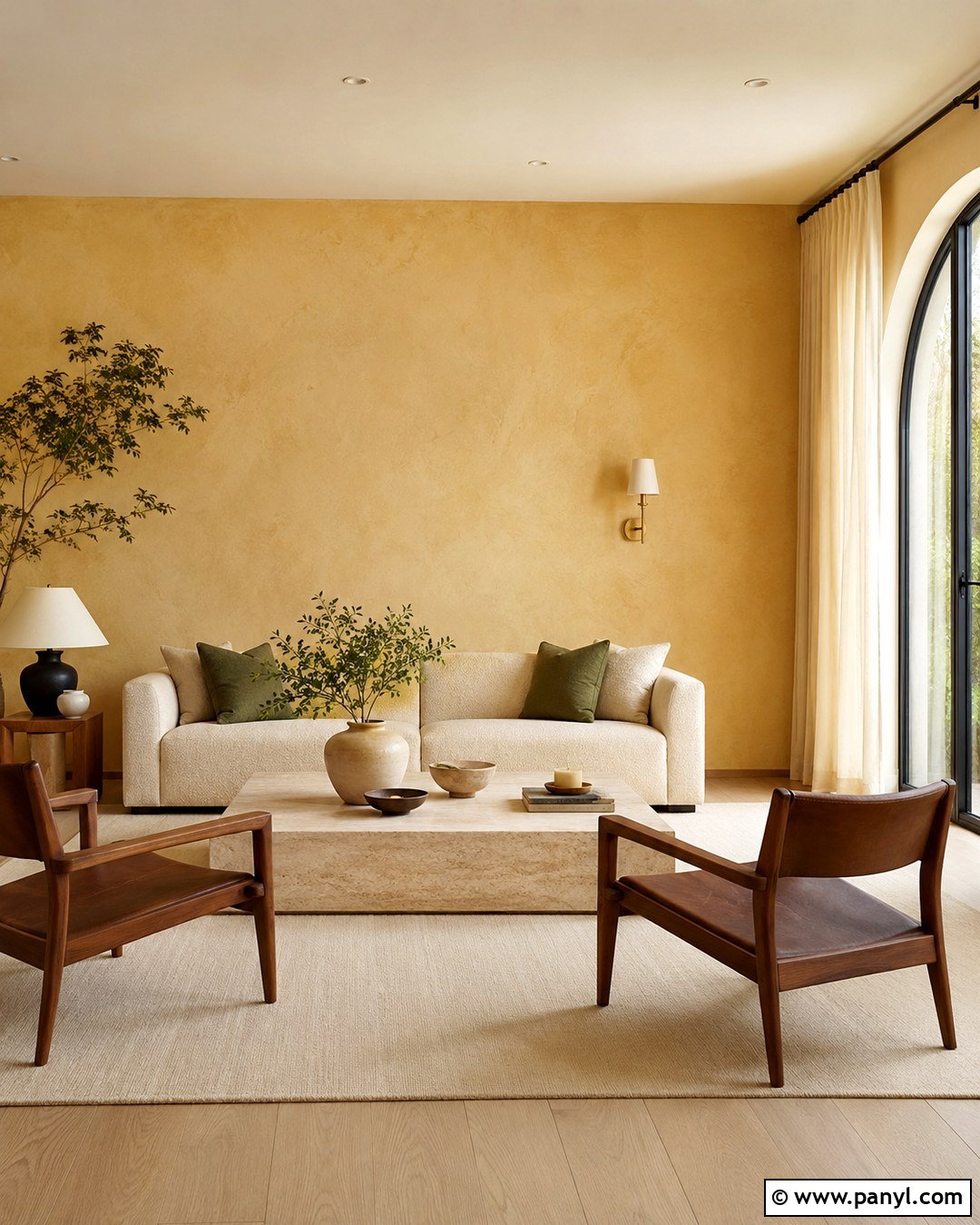 Butter Yellow Plaster Living Room - 20 Yellow Plaster Walls
