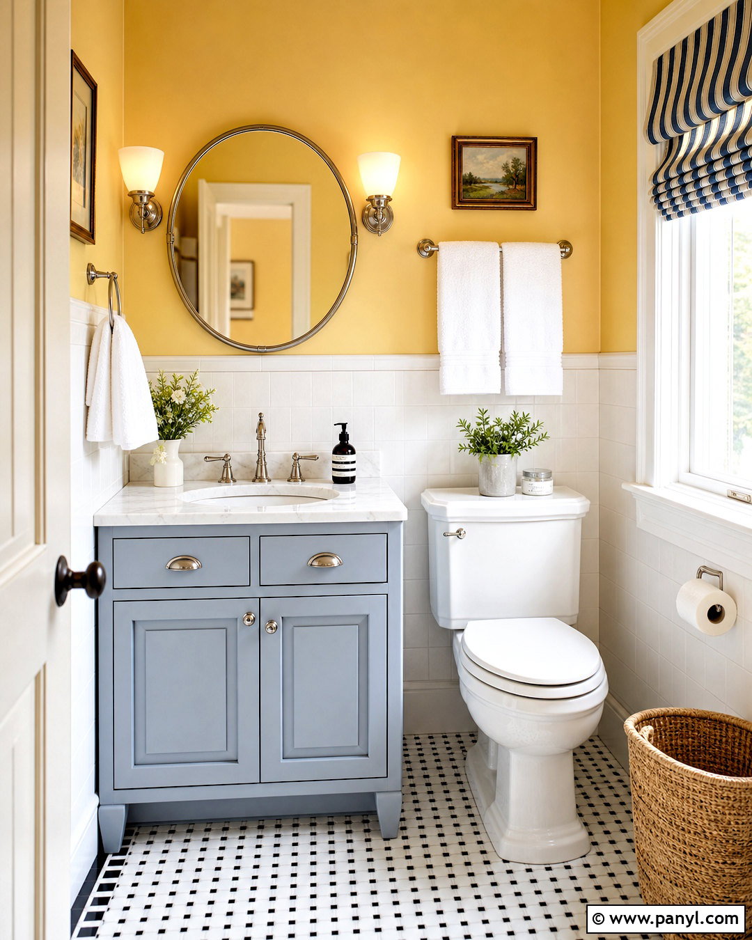 Butter Yellow Small Bathroom - 20 small bathroom colours