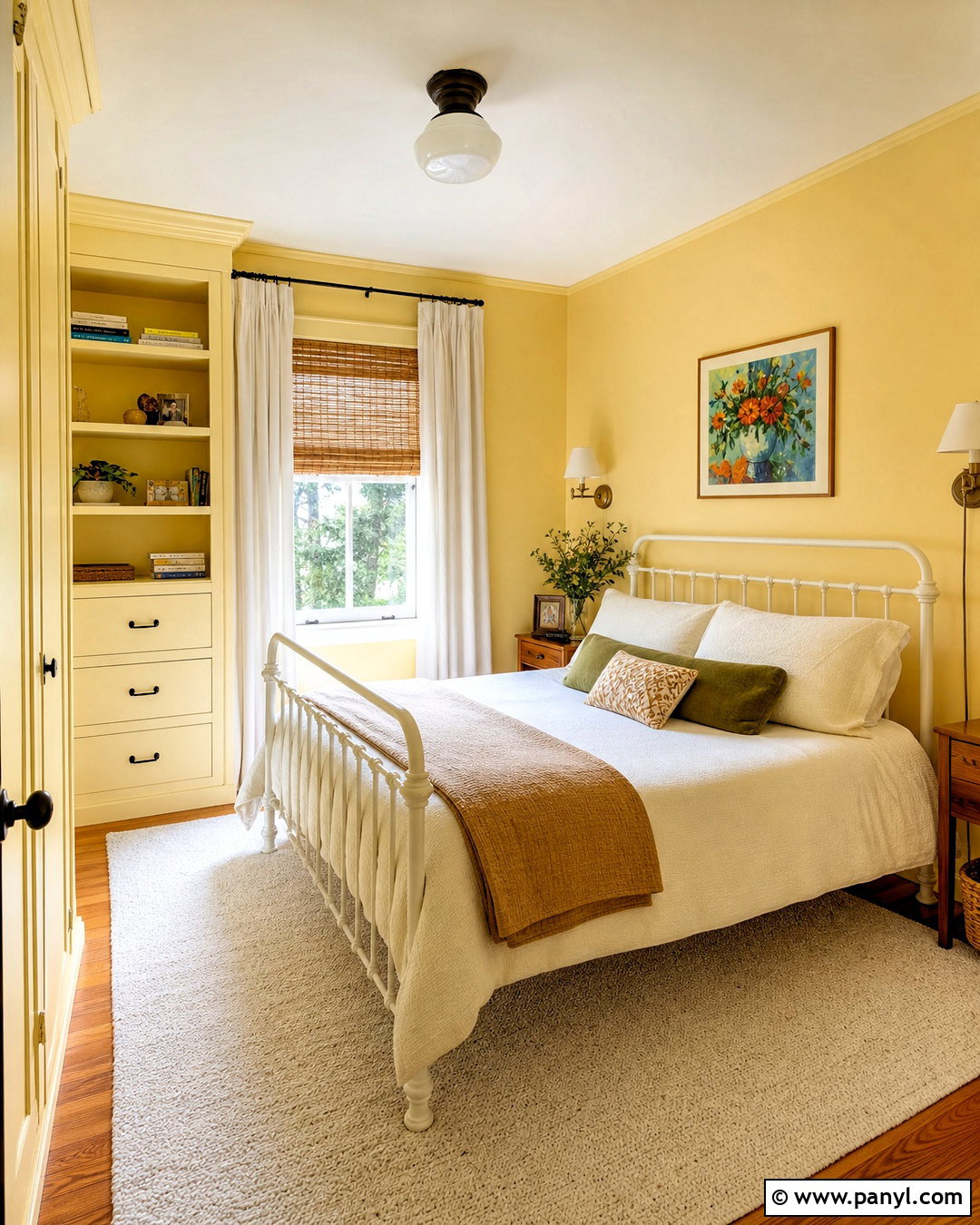 Butter Yellow Small Bedroom - 20 small bedroom colour ideas