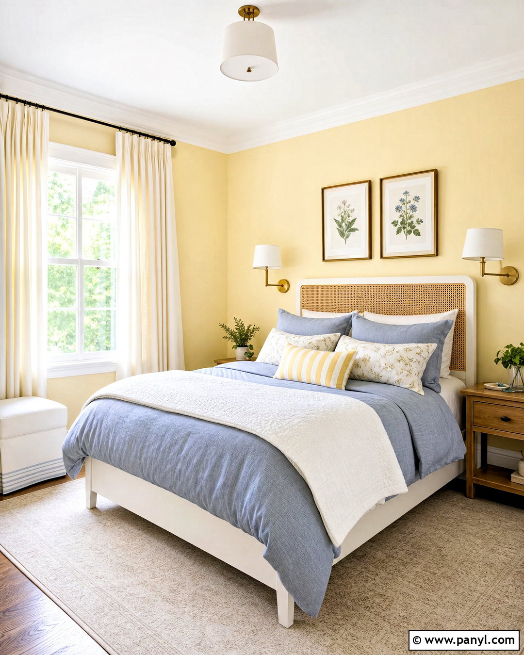 Butter Yellow Small Bedroom Paint - 20 small bedroom paint ideas