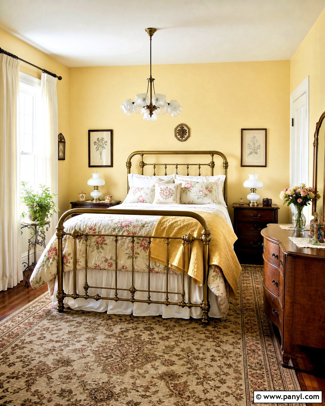 Butter Yellow Vintage Bedroom - 20 butter yellow bedroom ideas