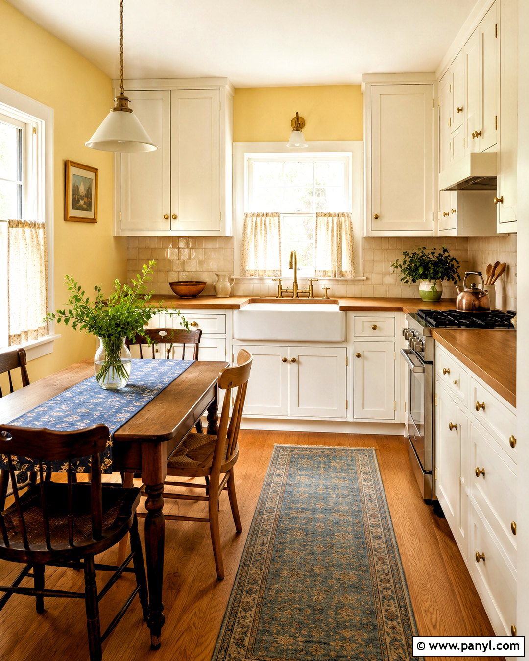 Butter Yellow Wall Color - 35 warm wall colors