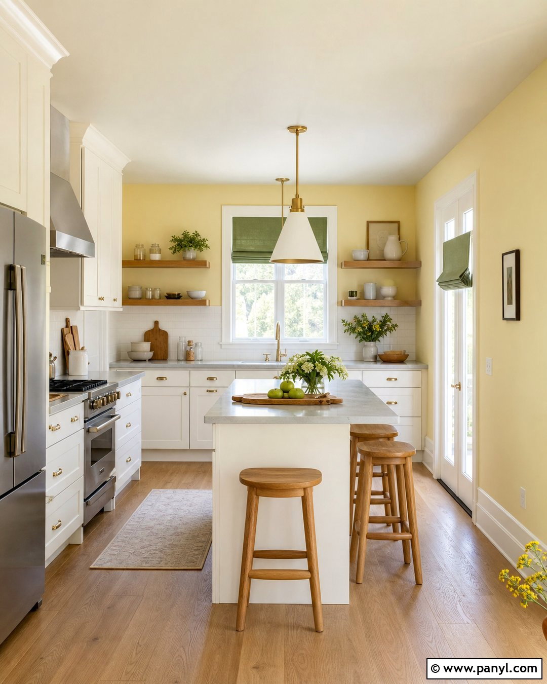 Butter Yellow Wall Color - 50 wall color ideas