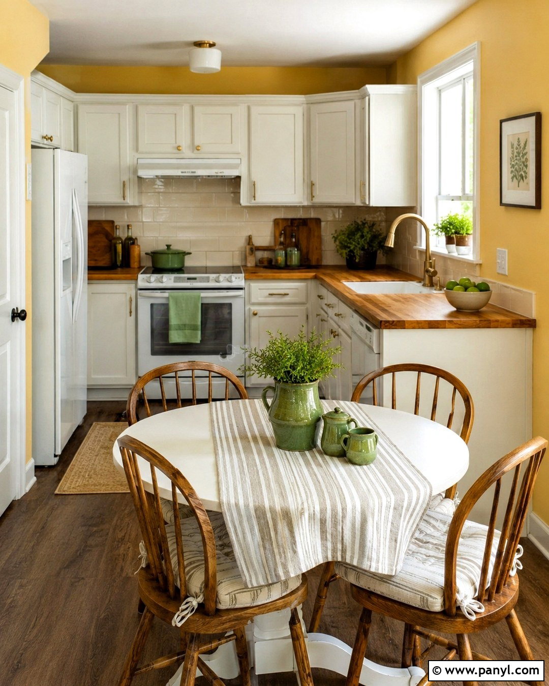 Butter Yellow Wall Color - 20 Small Home Wall Colors