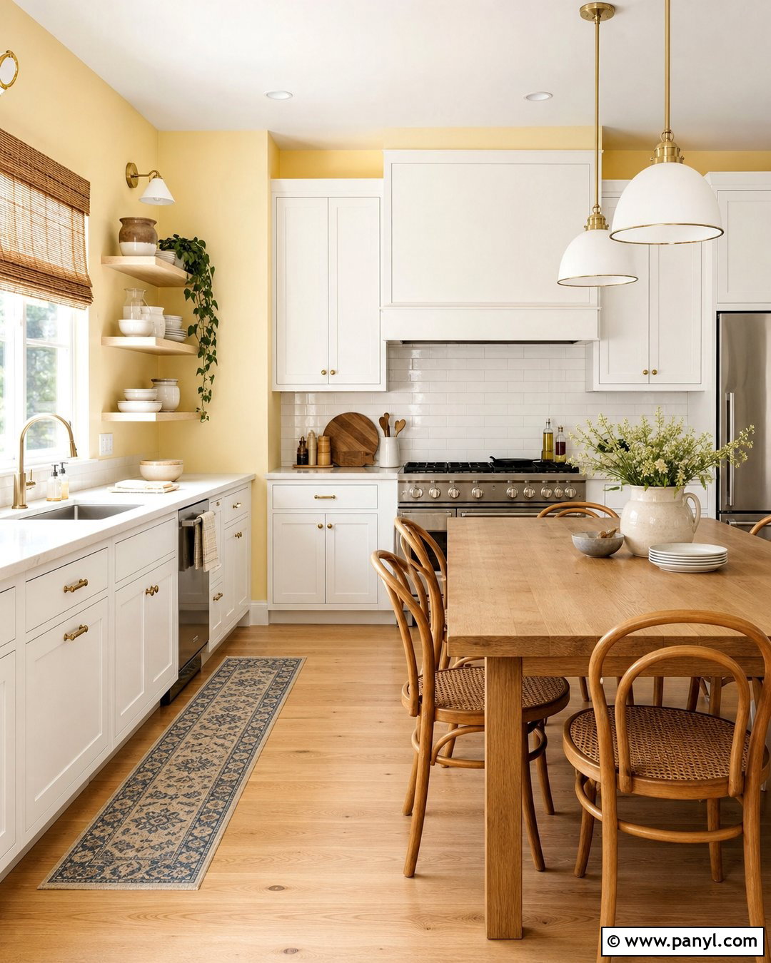 Butter Yellow Wall Paint - 30 Modern Wall Paint Ideas
