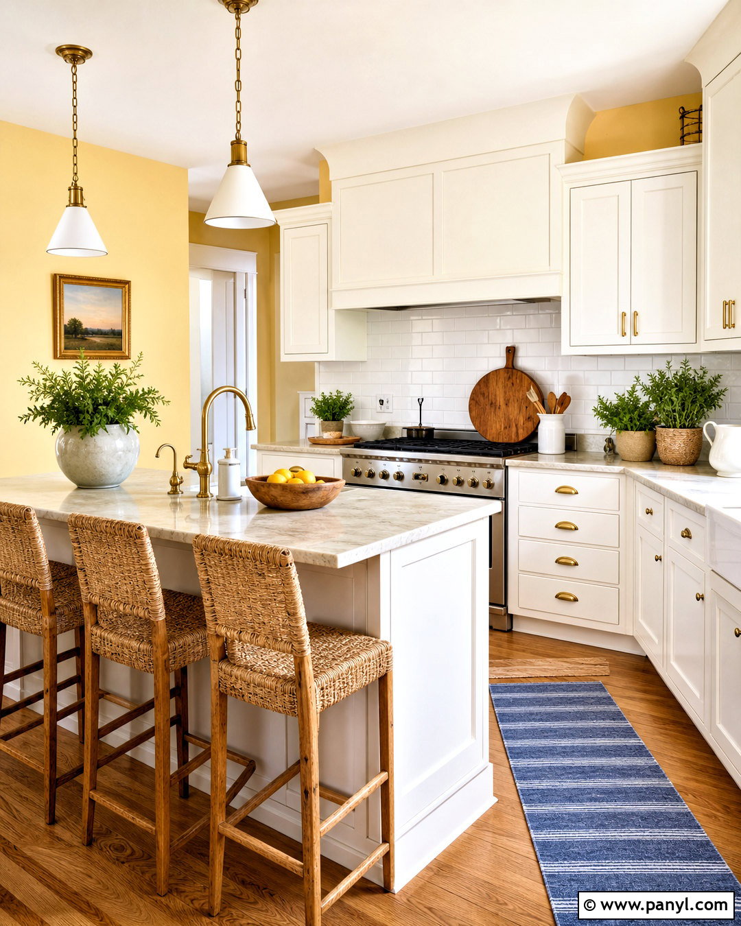 Butter Yellow Wall Paint - 20 painting colours for walls