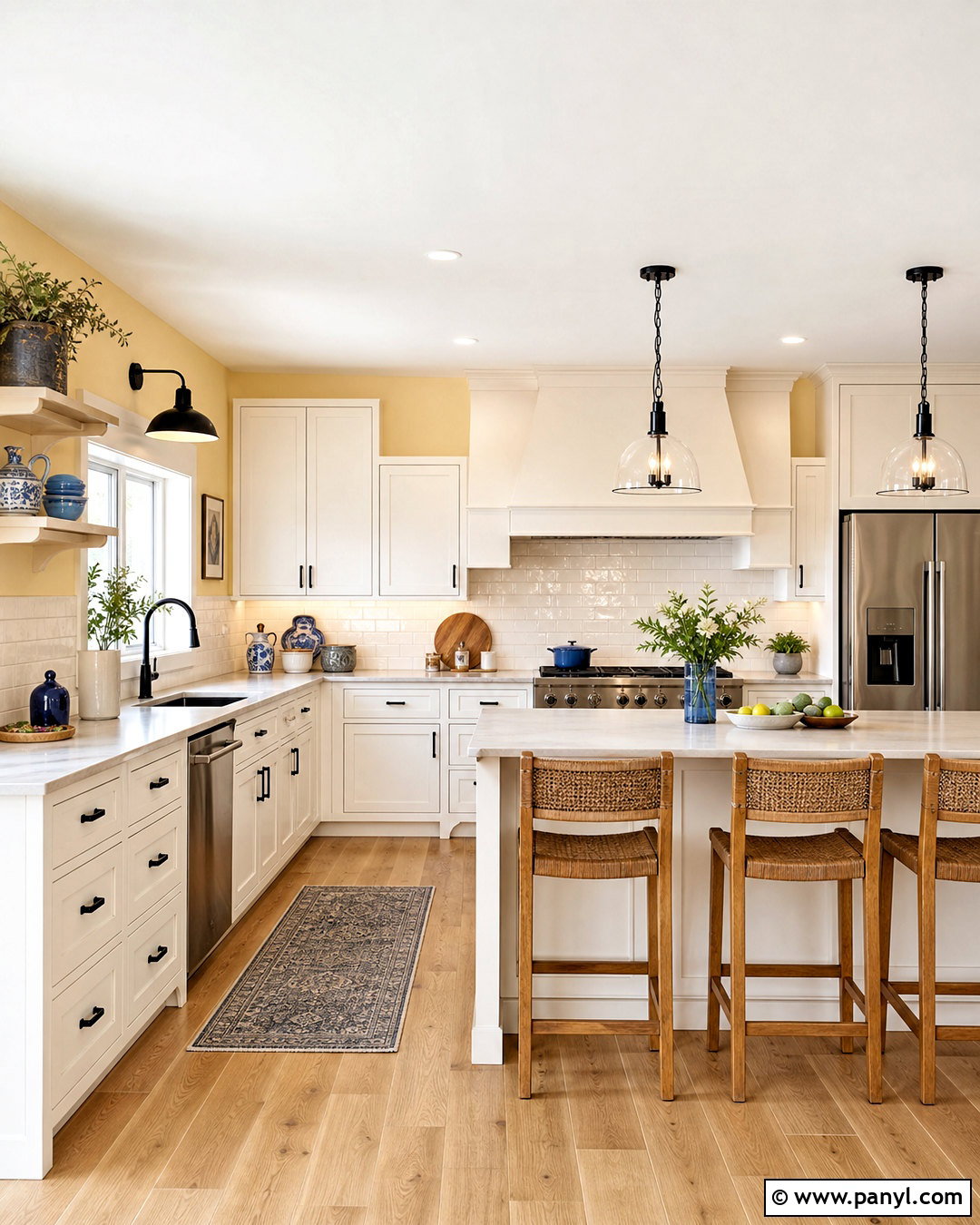Butter Yellow Walls With White Ceiling - 20 wall and ceiling color combinations
