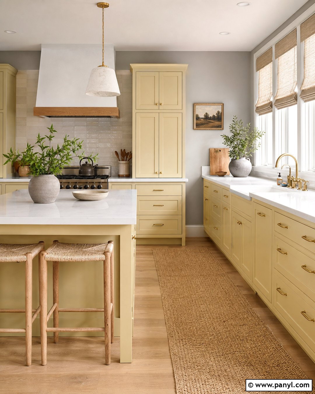 Butter Yellow With Gray Walls - 25 Colors That Go With Gray Walls