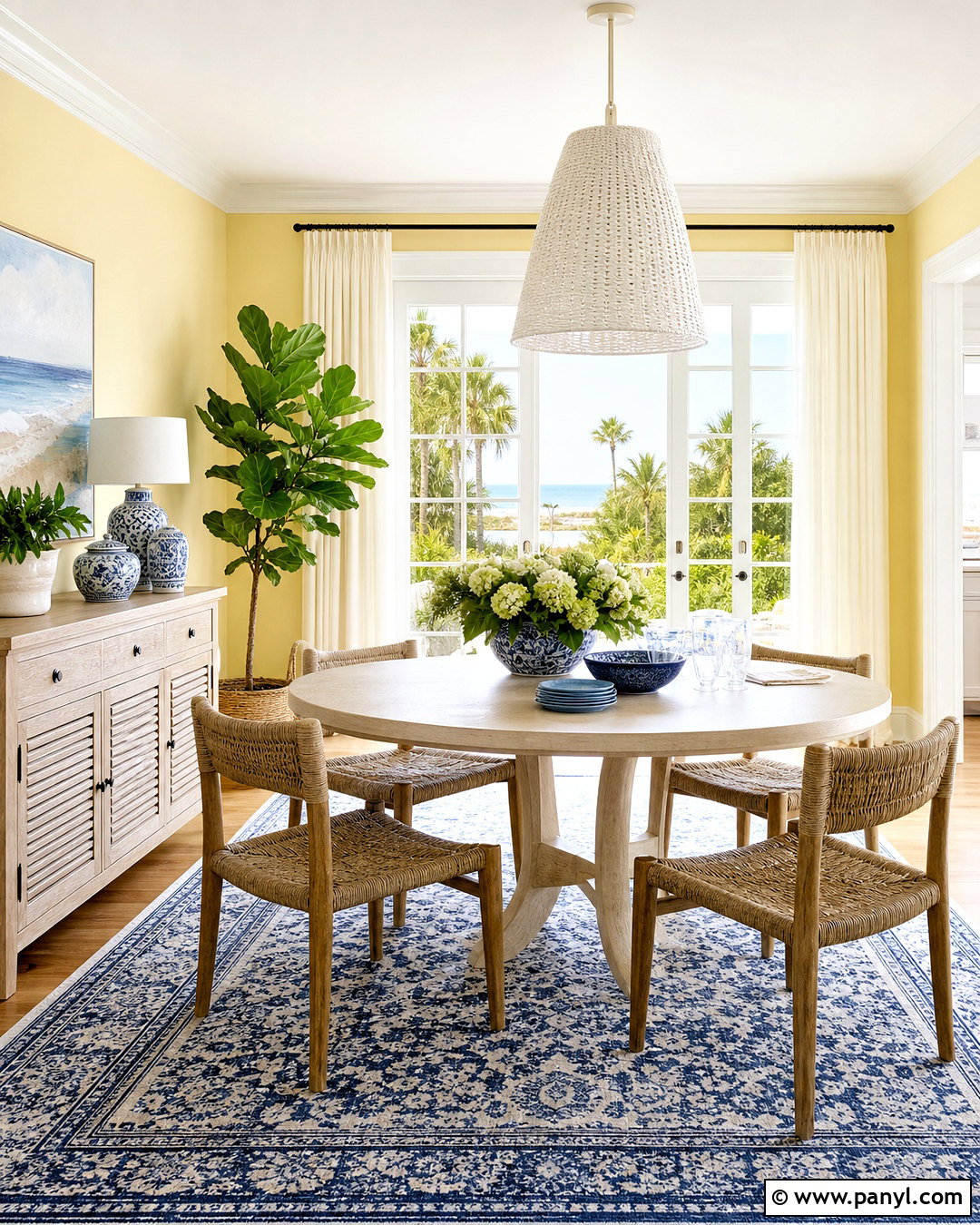 Buttercream Yellow Paint Color - 20 beachy paint colors
