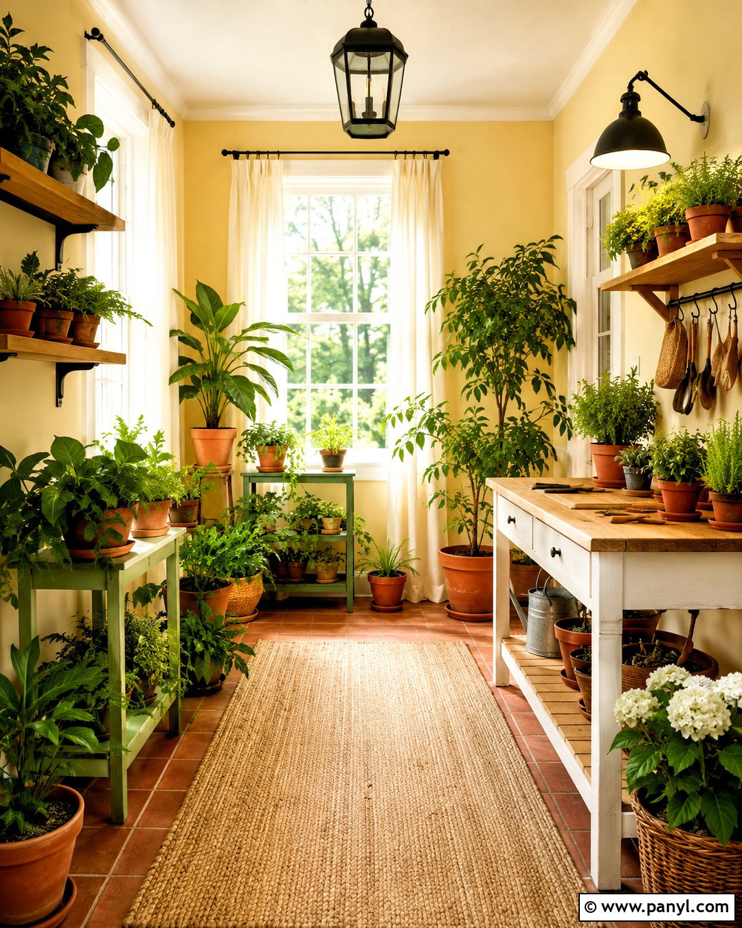 Buttery Yellow Plant Room - 20 Wall Colors For Plant Room Ideas