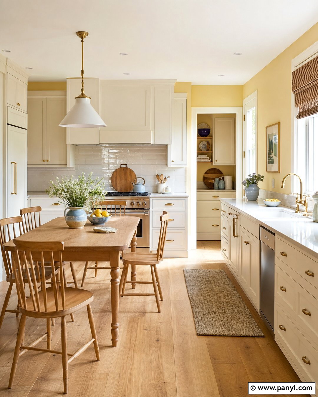 Buttery Yellow Wall Color - 35 Cozy Wall Colors