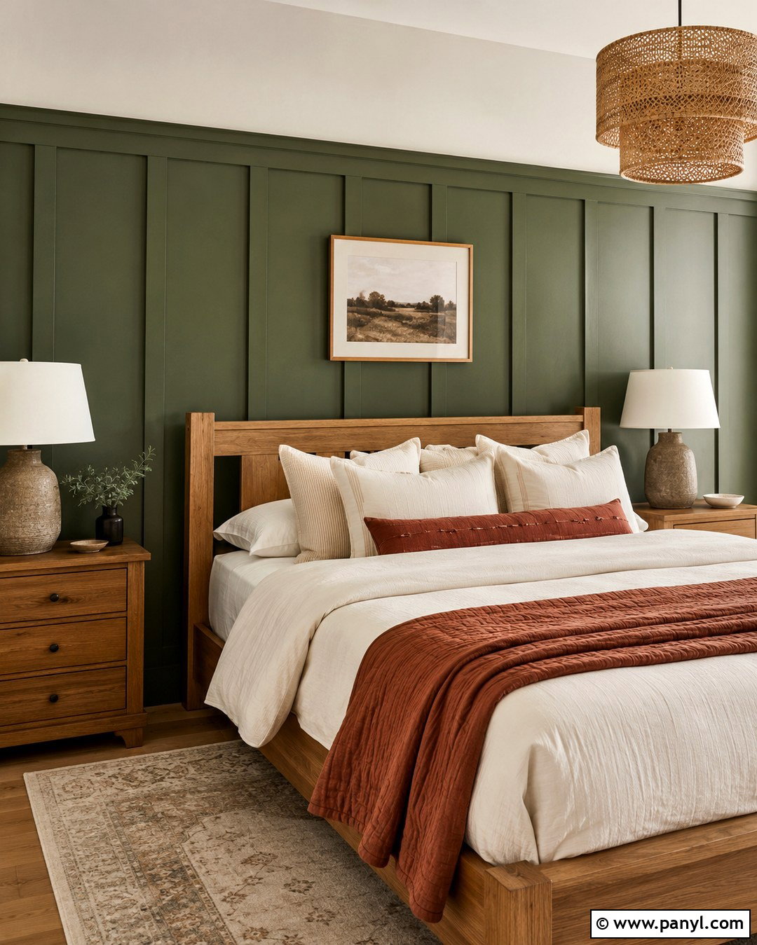 Cactus Green Board And Batten Wall - 20 Cactus Green Wall Ideas