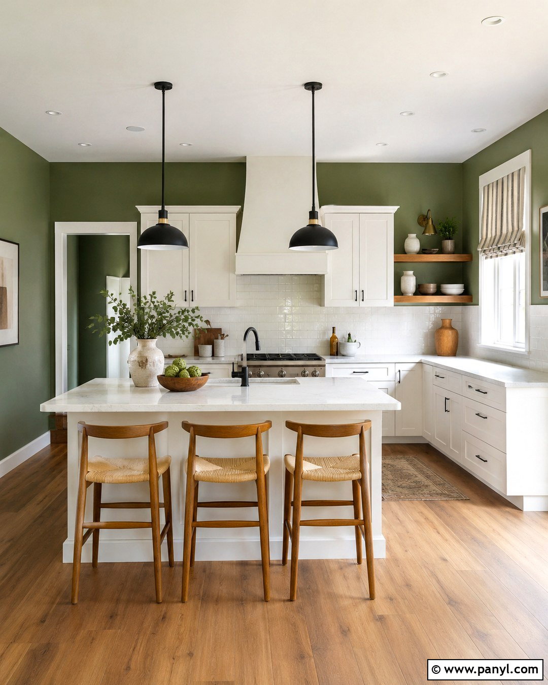 Cactus Green Kitchen - 20 Cactus Green Wall Ideas